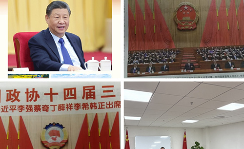 学两会精神，铸安保新篇